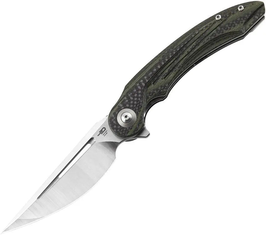 Bestech - Irida Linerlock CF/G10 Green