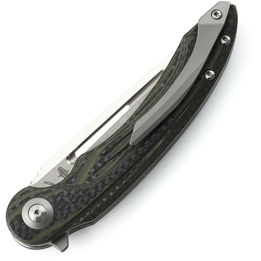 Bestech - Irida Linerlock CF/G10 Green
